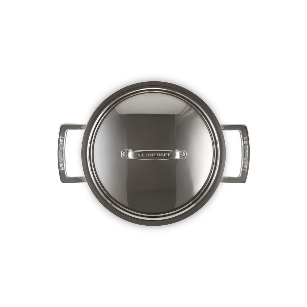 Le Creuset Acciaio Inox Pot With Stainless Steel Lid