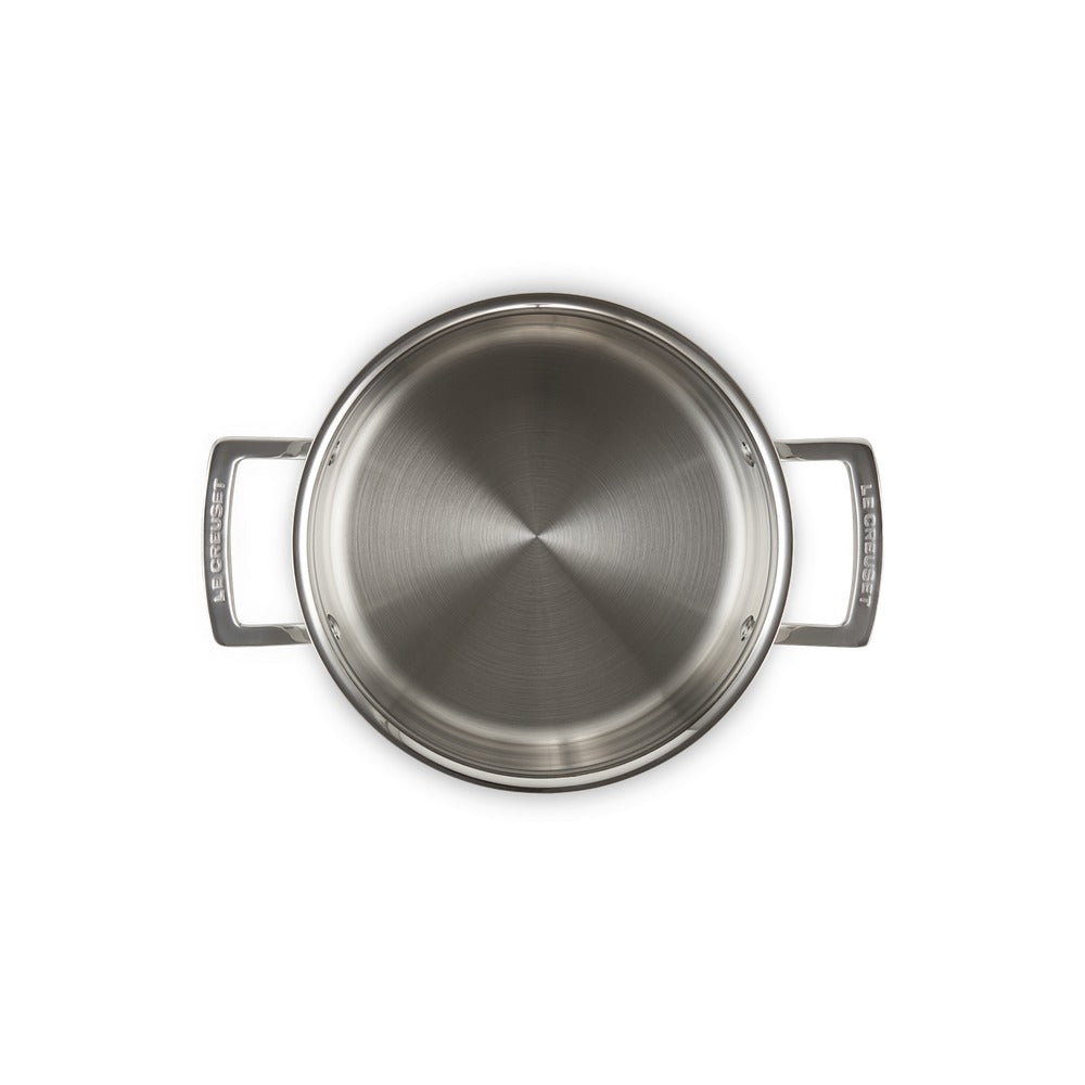Le Creuset Acciaio Inox Pot With Stainless Steel Lid