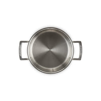 Le Creuset Acciaio Inox Pot With Stainless Steel Lid