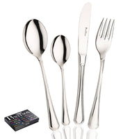 Pintinox America Juego De Cubiertos En Acero Inoxidable Set 24 Pz