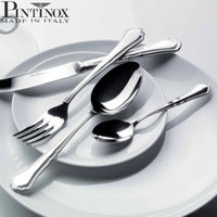 Pintinox Settecento Servizio Posate In Acciaio Inox Set 24 Pz