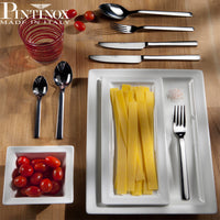 Pintinox Millenium Service de couverts en acier inox Set de 24 pz