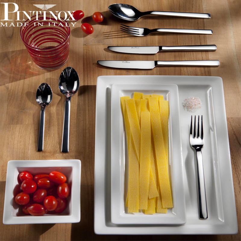Pintinox Millenium Service de couverts en acier inox Set de 24 pz