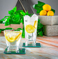 27 Cl Rcr Fusion Bicchiere Acqua In Vetro Set 6 Pezzi