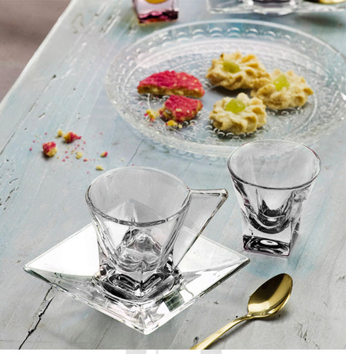 6 Cl Rcr Fusion Verre à liqueur en verre Set de 6 pièces
