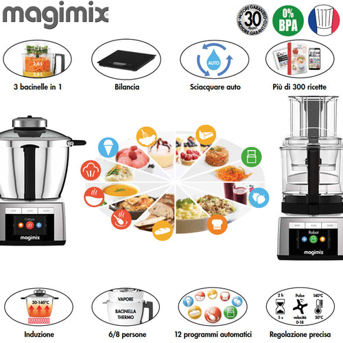Magimix Cook Expert Robot Da Cucina Multifunzionale Ricondizionato Grado A
