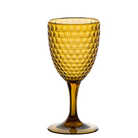 35 Cl Outdoor Diamond Water Goblet in SAN Set of 12 Pcs
