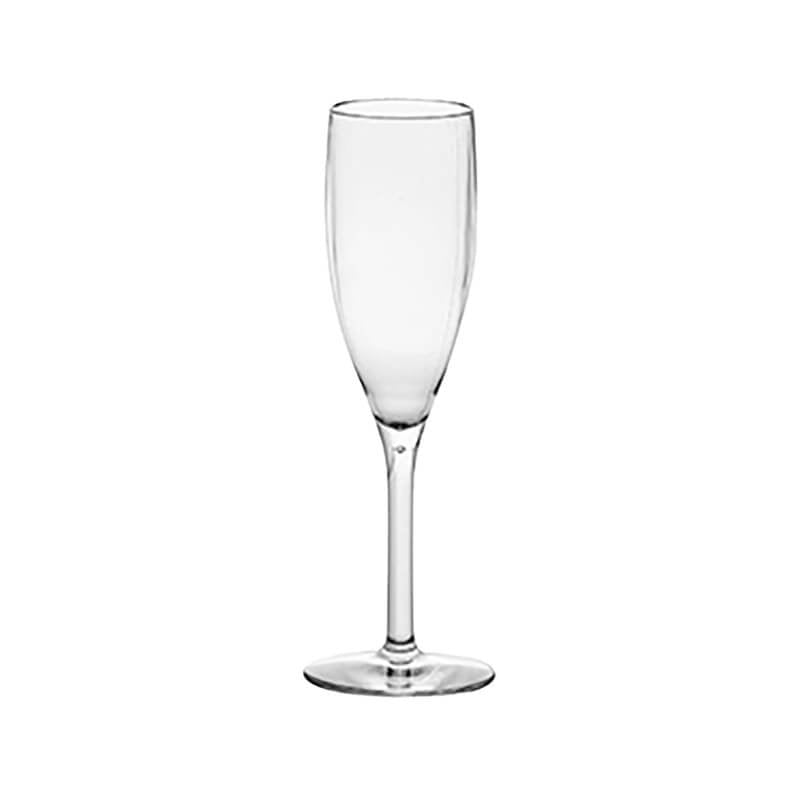 21 Cl Outdoor Party Copa Flute En SAN Set 12 Piezas