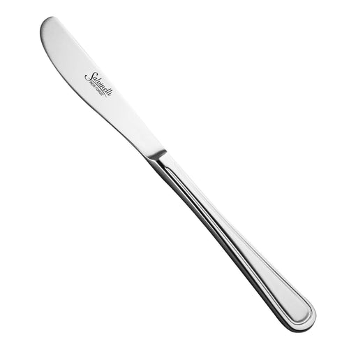 Salvinelli Atlantide Couteau De Table En Acier Inoxydable Set 12 Pcs
