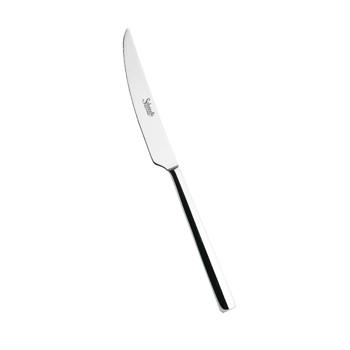 Salvinelli 250 Table Knife In Stainless Steel Set 12 Pcs