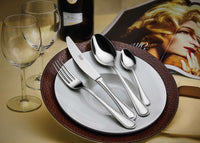Salvinelli Queen Cuchillo De Mesa En Acero Inoxidable Set 12 Piezas