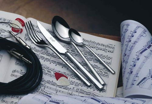 Salvinelli 250 Servizio Posate In Acciaio Inox Set 24 Pz