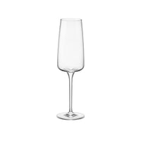 24 Cl Bormioli Rocco Planeo Flûte à champagne en verre Set 4 Pcs