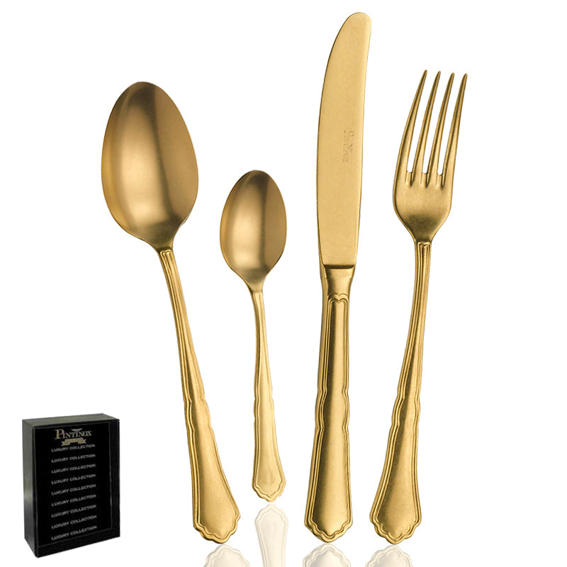 Pintinox Settecento Servizio Posate In Acciaio Inox Set 24 Pz
