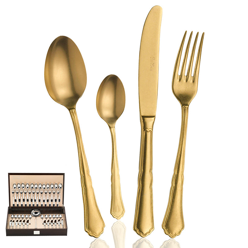 Pintinox Settecento Cutlery Set in Stainless Steel Set of 49 Pcs