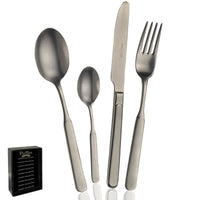 Pintinox Casali juego de cubiertos en acero inoxidable - set 24 piezas