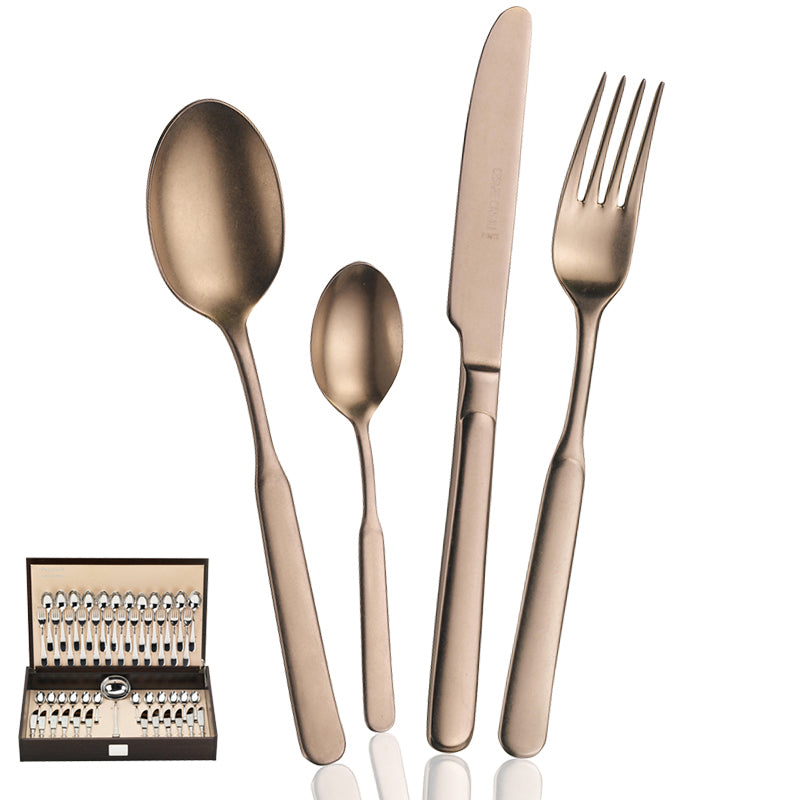 Pintinox Casali servicio de cubiertos de acero inoxidable Set de 49 pz