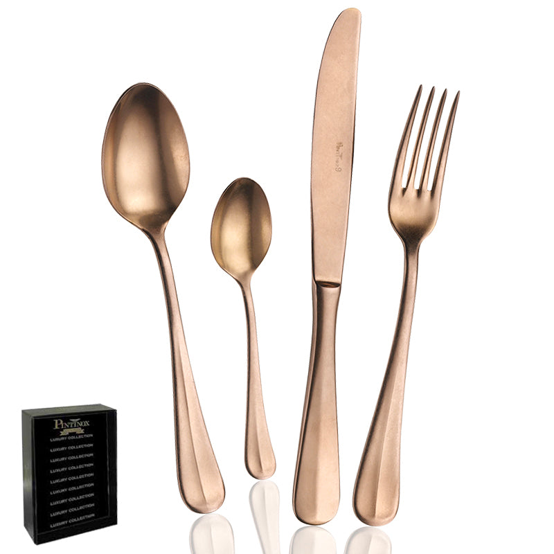 Pintinox Baguette servicio de cubiertos de acero inoxidable Set de 24 pz