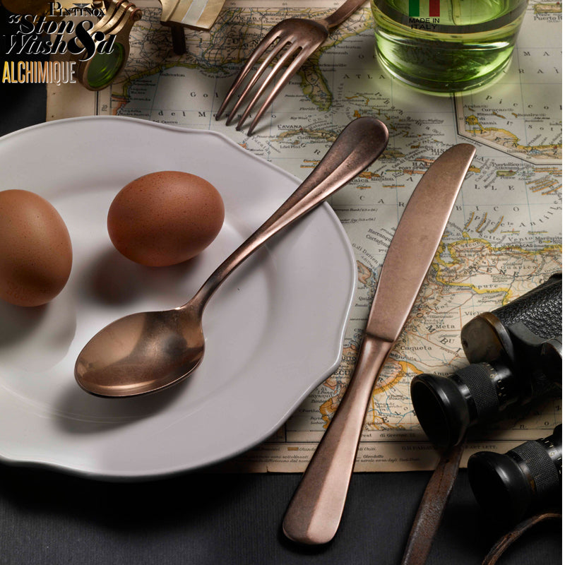 Pintinox Baguette servicio de cubiertos de acero inoxidable Set de 75 pz