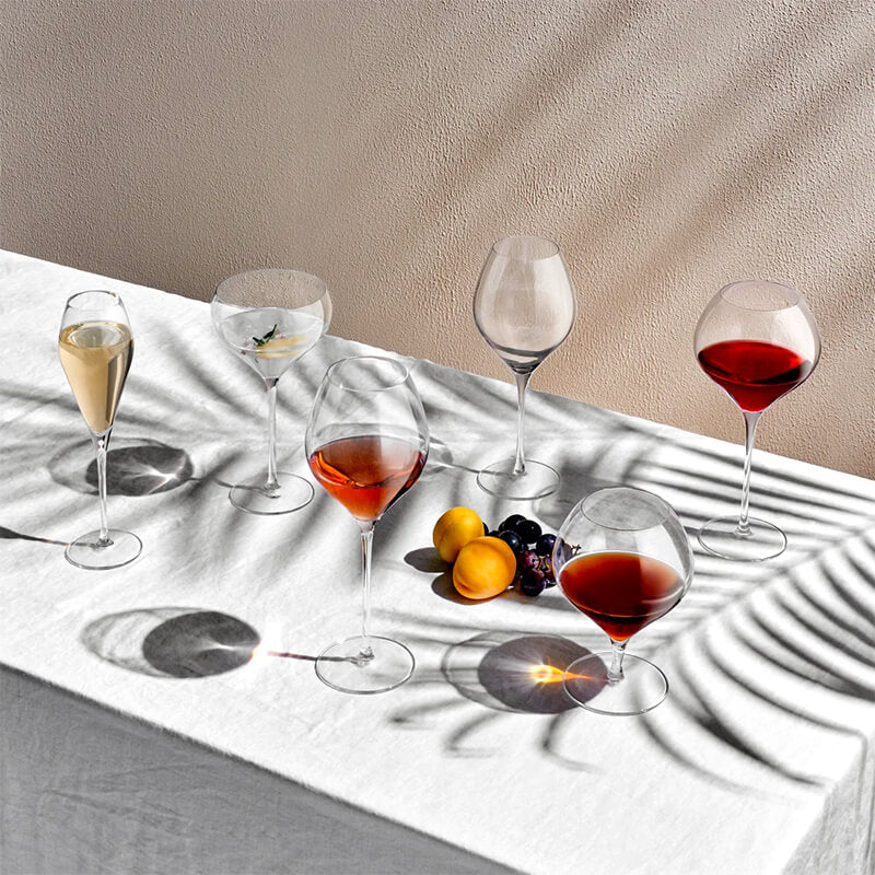 87 Cl Nude Fantasy Snifterglas van glas Set van 6 stuks