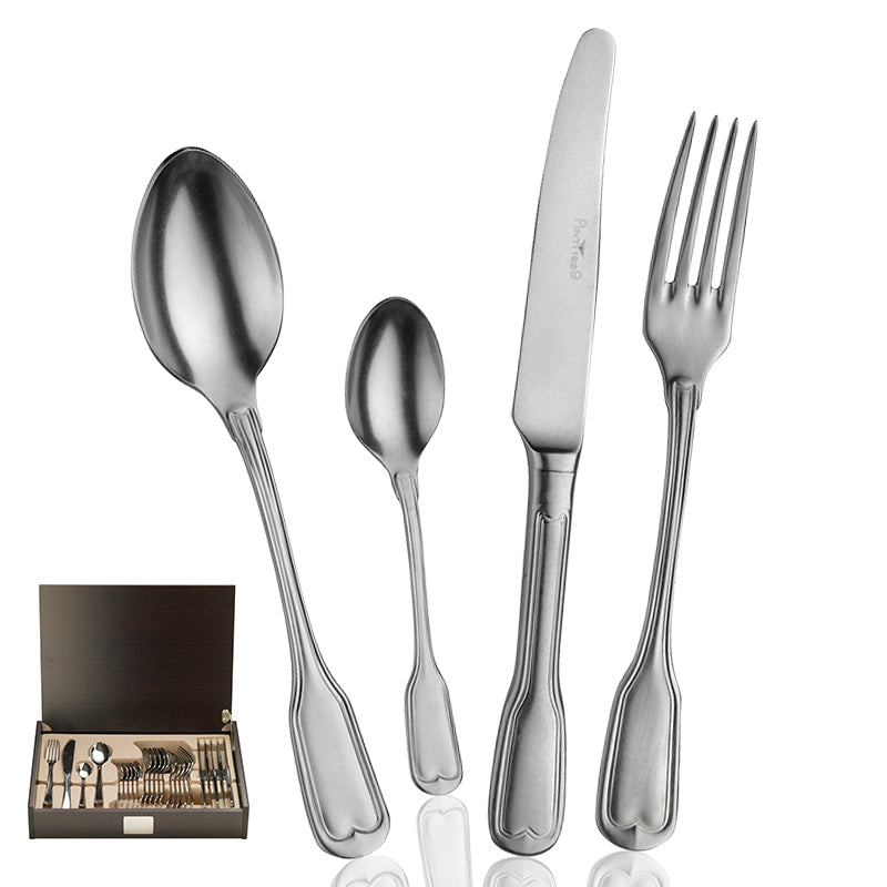 Pintinox Vittoriale Besteckset aus Edelstahl Set mit 24 Stk