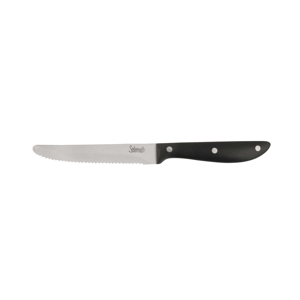 Salvinelli Bistrot Cuchillo de Mesa Forjado En Acero Inoxidable Set de 6 piezas