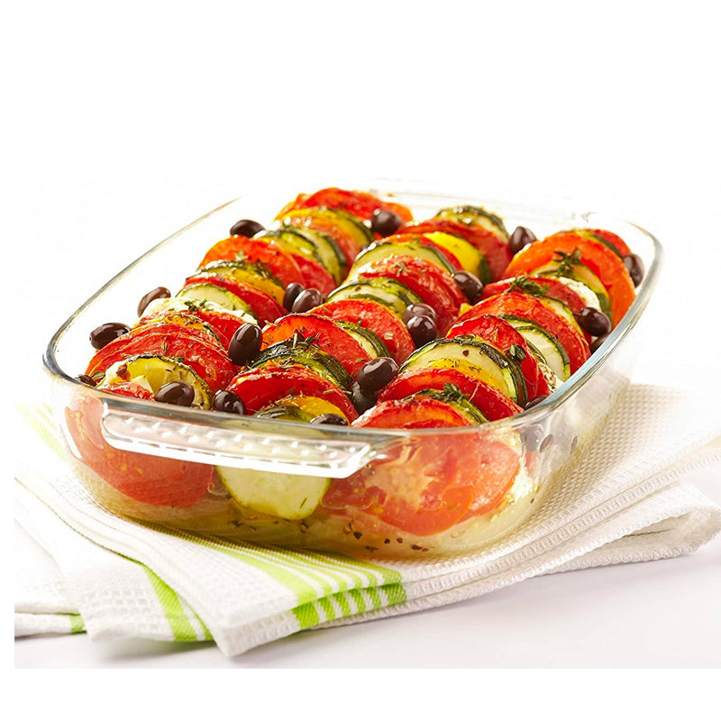 Pyrex Classic Rectangular Baking Dish In Borosilicate Glass Set 2 Pcs