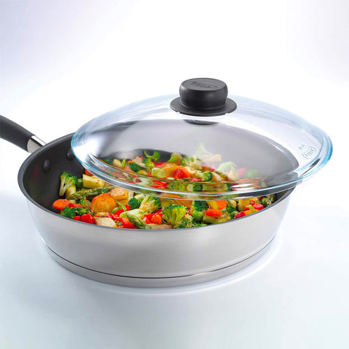 20 Cm Pyrex Classic Deckel mit Knopf aus Borosilikatglas