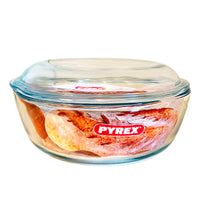 Pyrex Essentials Brotbackform mit Deckel aus Borosilikatglas Set mit 3 Stück