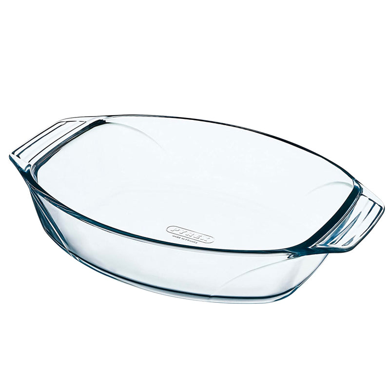35X24 Cm Pyrex Irresistible Plat à four ovale en verre borosilicaté