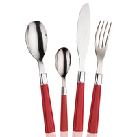 Pintinox Velvet Cutlery Set In Stainless Steel Set 24 Pcs