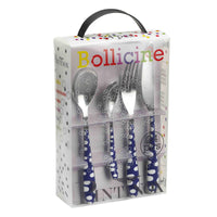 Pintinox Bollicine Service de Couverts en Acier Inoxydable - Lot de 24 Pcs