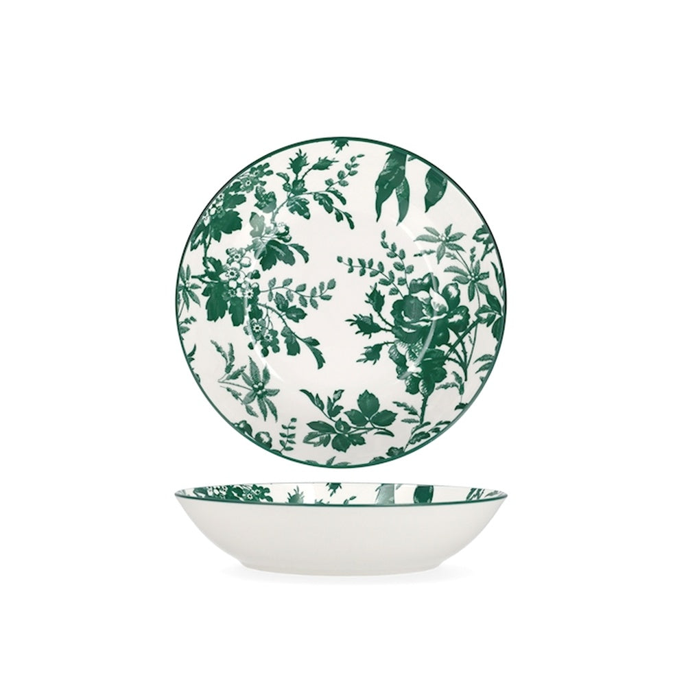 20 cm - H&H Margaret Plato Hondo En Porcelana - Set 6 Piezas