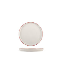 H&H Essence Red Service de Table En Porcelaine - Set de 18 Pcs