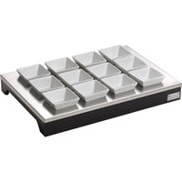 Pintinox Buffet Présentoir En Acier Inoxydable Porcelaine