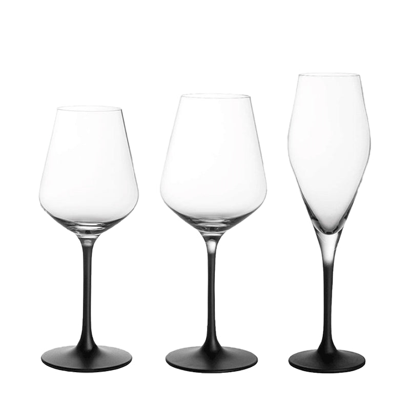 Villeroy And Boch Manufacture Rock Set Calici In Vetro Set 12 Pezzi