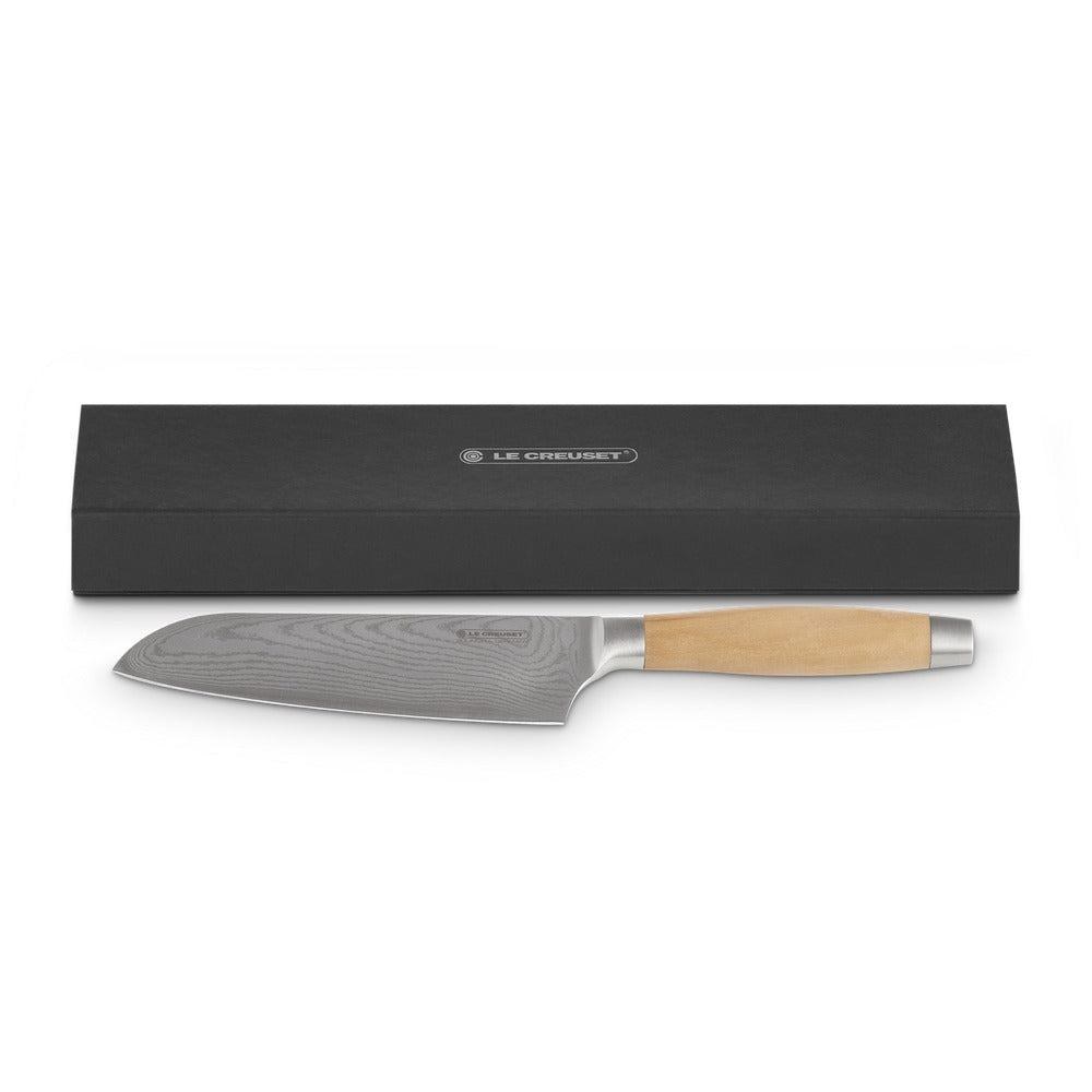 18 cm - Le Creuset Santoku Knife in Stainless Steel