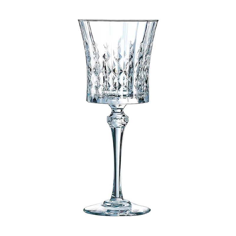 27 Cl Cristal D Arques Lady Diamond Verre à Eau En Verre Set 6 pièces