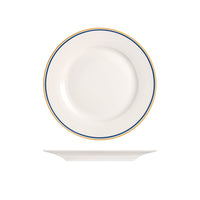H&H Balmoral Service de Vaisselle en New Bone China - Lot de 18 Pcs