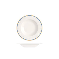 H&H Balmoral Service de Vaisselle en New Bone China - Lot de 18 Pcs