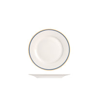H&H Balmoral Service de Vaisselle en New Bone China - Lot de 18 Pcs