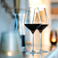 56 8 Cl Stolzle Lausitz Quatrophil Verre à Vin Rouge en Verre - Lot de 6 Pièces