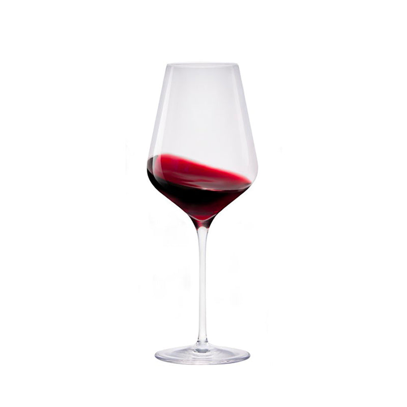 56 8 Cl Stolzle Lausitz Quatrophil Verre à Vin Rouge en Verre - Lot de 6 Pièces