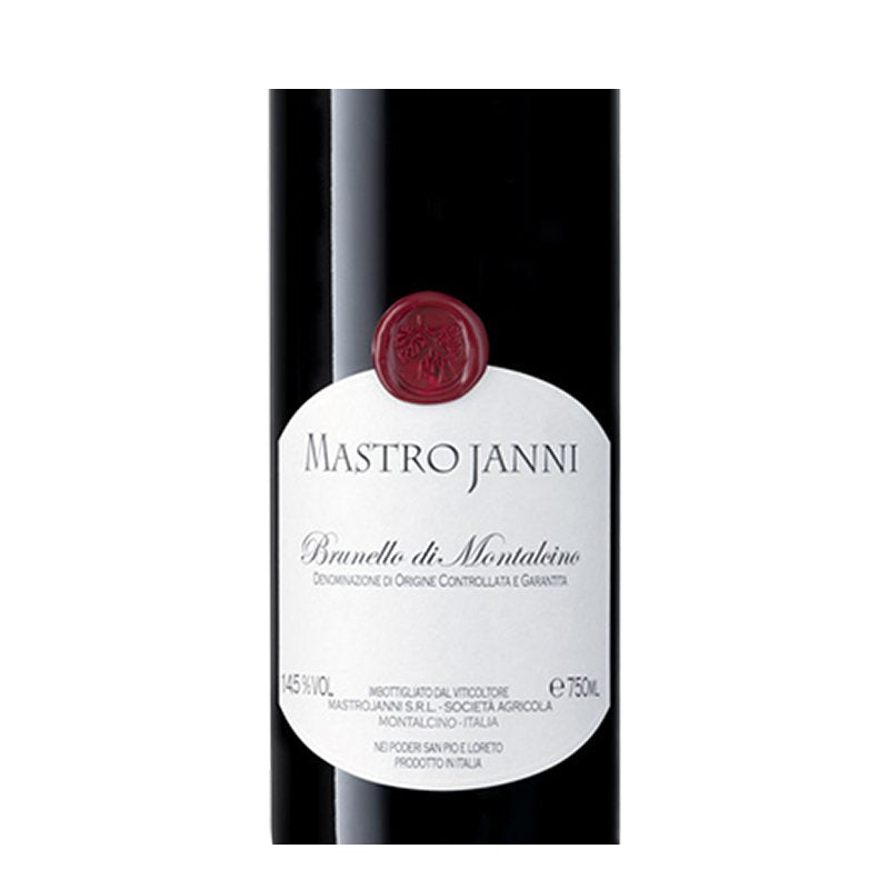 Mastrojanni Brunello Di Montalcino Docg 2017 Azienda Agricola Mastrojanni Set botella decantador Vinea Bormioli Luigi