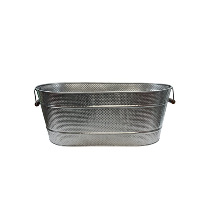 70X38 Cm Tablecraft Oval Bottle Holder Tub in Stainless Steel
