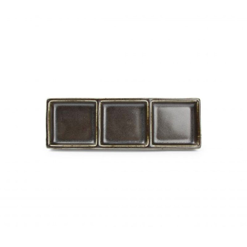 24X8 Cm F2D Ceres Vassoio En porcelaine Set 4 Pcs
