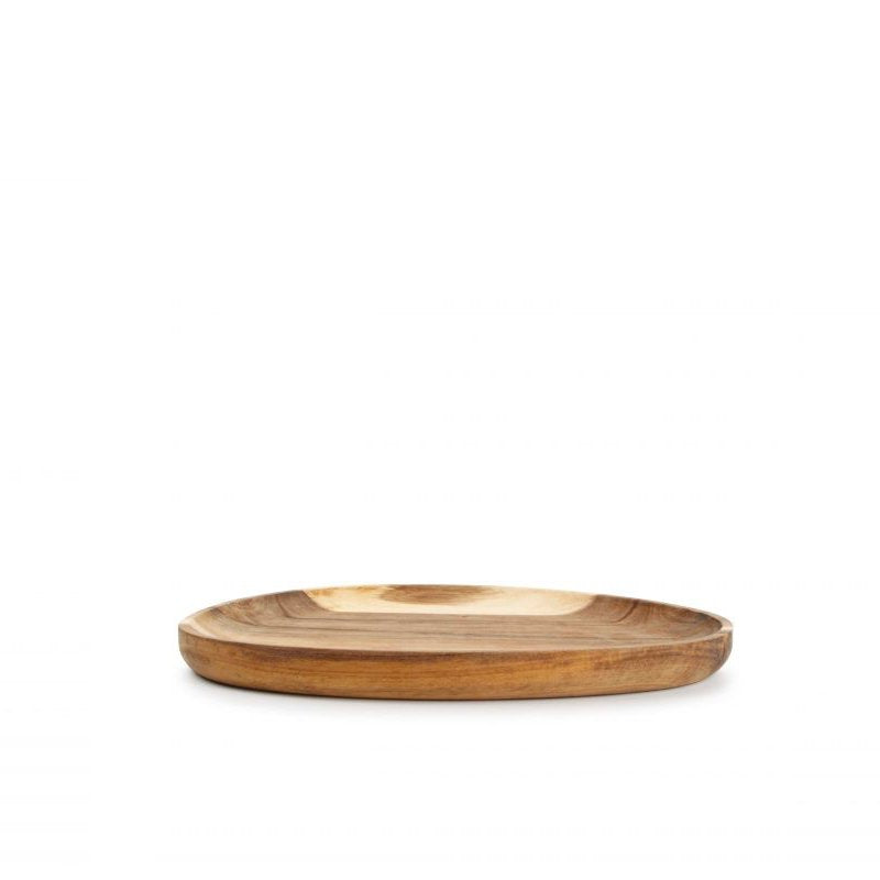 26X20 Cm Wood And Food Bandeja triangular en madera