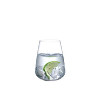 45 Cl Nude Steam Zero Waterglas van glas Set van 2 stuks