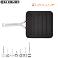 Le Creuset Les Forgees Plancha Carrée En Aluminium Antiadhésive