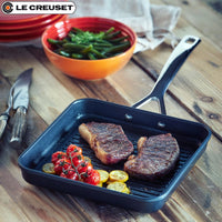 Le Creuset Les Forgees Plancha Carrée En Aluminium Antiadhésive